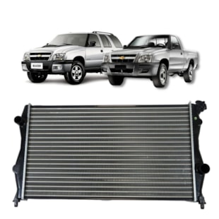 RADIADOR GM CHEVROLET BLAZER / S10 2.0 / 2.2 / 2.4 1995 > COM AR / MANUAL  - PROCOOLER
