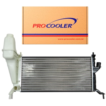 RADIADOR GM CHEVROLET CELTA 1.0 / 1.4 2000 A 2006 FLEX COM RESERVATORIO COM AR / MANUAL  - PROCOOLER