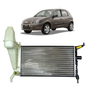 RADIADOR GM CHEVROLET CELTA 1.0 / 1.4 2000 A 2006 VHC COM RESERVATORIO SEM AR / MANUAL  - PROCOOLER