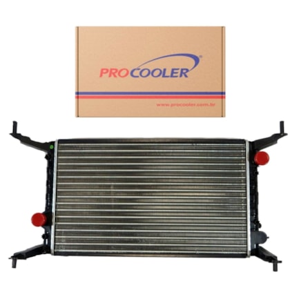 RADIADOR GM CHEVROLET CELTA 2007 A 2019 / PRISMA 2008 A 2012 1.0 / 1.4 COM AR - PROCOOLER