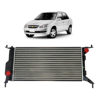 RADIADOR GM CHEVROLET CLASSIC 1.0 8V 2010 A 2016 COM / SEM AR / MANUAL - PROCOOLER RADIADOR GM CHEVROLET CLASSIC 1.0 8V 2010 A 2016 COM / SEM AR / MANUAL - PROCOOLER