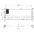 RADIADOR GM CHEVROLET CORSA 1.0 A 1.6  / TIGRA 1.6 1994 A 2002 COM AR MANUAL  - VISCONDE