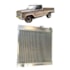 RADIADOR GM CHEVROLET D10 4CL 1967 A 1984 3 CARREIRAS SEM AR MANUAL - PACCINI