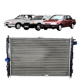 RADIADOR GM CHEVROLET IPANEMA 1989 A 2004 / KADETT 1989 A 2000 / MONZA 1985 A 1998 / 1.8 / 2.0 / COM / SEM AR / MANUAL - PROCOOLER