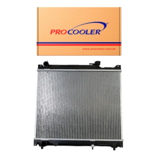 RADIADOR GM CHEVROLET TRACKER 2001 A 2009 / SUZUKI GRAND VITARA 1998 A 2004 COM AR MANUAL - PROCOOLER