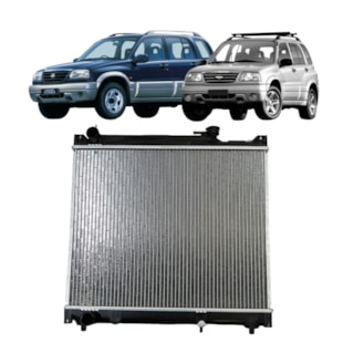 RADIADOR GM CHEVROLET TRACKER 2001 A 2009 / SUZUKI GRAND VITARA 1998 A 2004 COM AR MANUAL - PROCOOLER