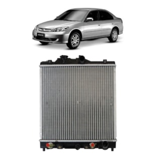 RADIADOR HONDA CIVIC 1.5 / 1.6 / 1992 A 2000 / COM AR / AUTOMATICO - PROCOOLER RADIADOR HONDA CIVIC 1.5 / 1.6 / 1992 A 2000 / COM AR / AUTOMATICO - PROCOOLER