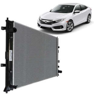 RADIADOR HONDA CIVIC 1.5 16V 2017 > TURBO AUTOMATICO / MANUAL / HRV - PROCOOLER RADIADOR HONDA CIVIC 1.5 16V 2017 > TURBO AUTOMATICO / MANUAL / HRV - PROCOOLER