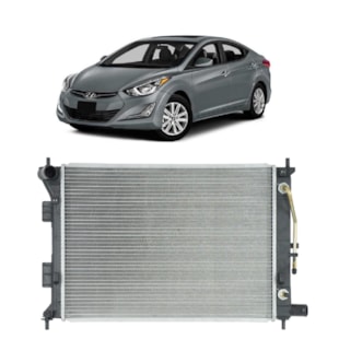 RADIADOR HYUNDAI ELANTRA 1.8 16V 2011 > / KIA CERATO / SOUL 1.8 16V 2013 > AUTOMATICO / MANUAL  - VALEO