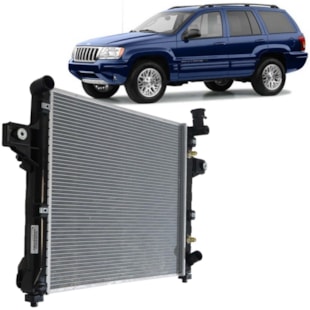 RADIADOR JEEP GRAND CHEROKEE 4.7 V8 2001 A 2004 / COM AR / AUTOMATICO - PROCOOLER RADIADOR JEEP GRAND CHEROKEE 4.7 V8 2001 A 2004 / COM AR / AUTOMATICO - PROCOOLER