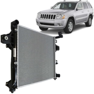 RADIADOR JEEP GRAND CHEROKEE 5.7 / 6.1 V8 2005 A 2009 COM AR / AUTOMATICO - PROCOOLER