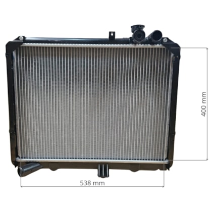 RADIADOR KIA BONGO K2700 8V 2.7 4X2 2005 A 2012 DIESEL - PROCOOLER