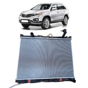 RADIADOR KIA SORENTO 2.5 16V CRDI DIESEL 2006 A 2010 AUTOMATICO - PROCOOLER RADIADOR KIA SORENTO 2.5 16V CRDI DIESEL 2006 A 2010 AUTOMATICO - PROCOOLER
