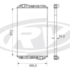 RADIADOR MERCEDES BENZ AXOR 2035 / 2040 / 2044 / 2540 / 2544 / 2640 / 3131 / 3344 2005 > SEM LATERAL - VISCONDE