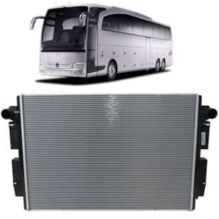 RADIADOR MERCEDES BENZ O-500 EURO 2 / O500 EURO 3 RODOVIARIO RSD - PROCOOLER