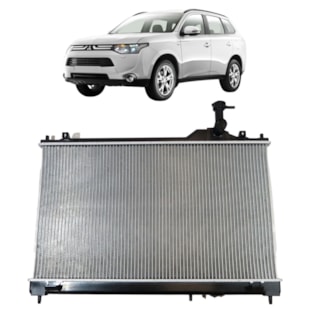 RADIADOR MITSUBISHI OUTLANDER 2.0 16V / 2.4 / 3.0 V6 24V 2015 > - PROCOOLER