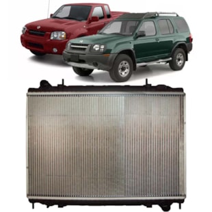 RADIADOR NISSAN FRONTIER / XTERRA 2.8 MWM 2002 EM DIANTE COM OU SEM AR - VALEO