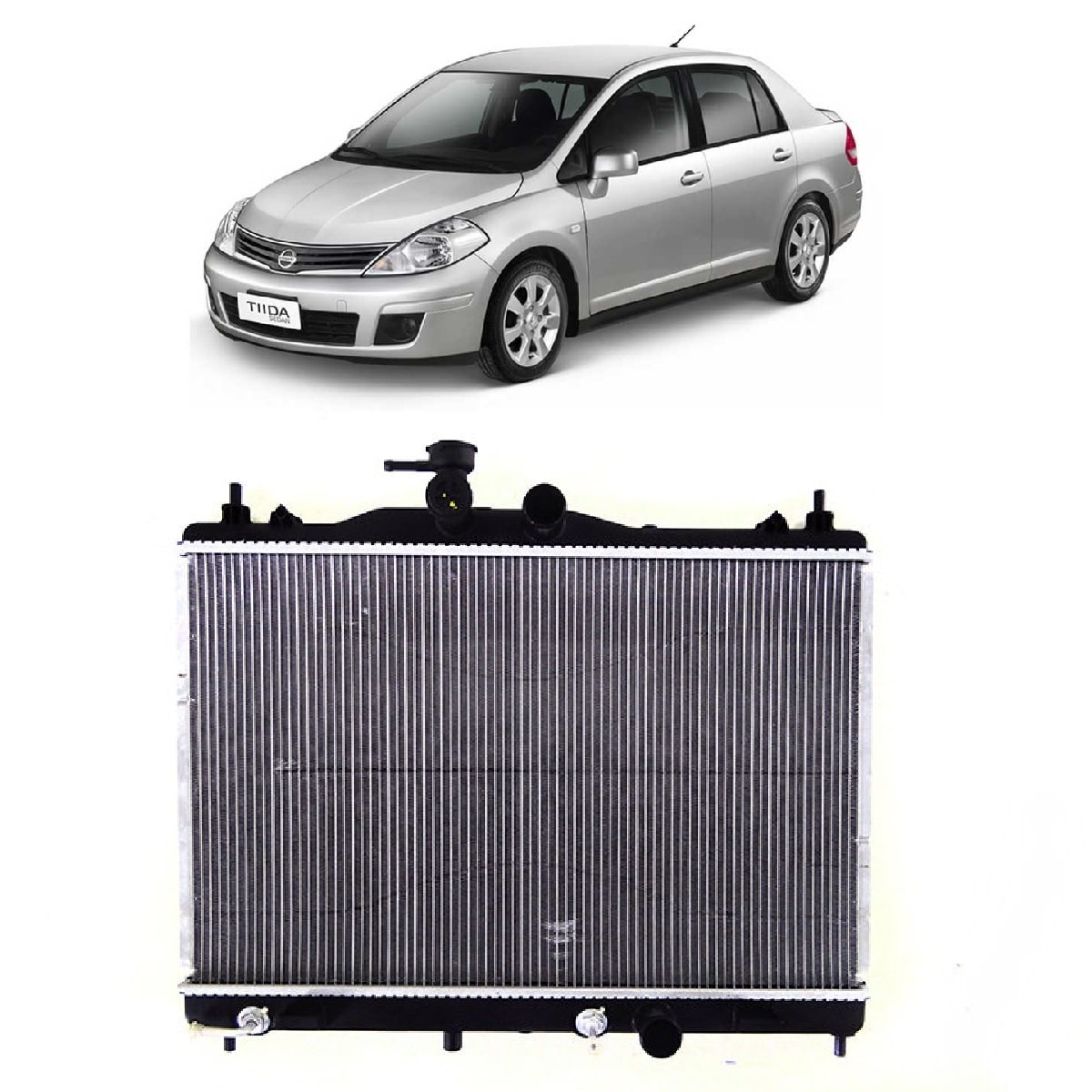 RADIADOR NISSAN GRAND LIVINA / LIVINA / LIVINA XGEAR / 1.8 16V