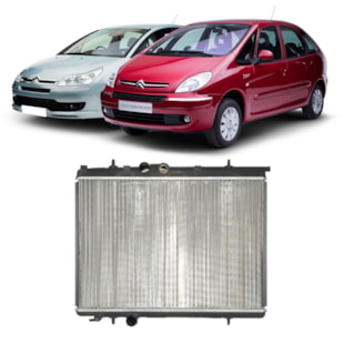 RADIADOR PEUGEOT 206 / 207 / 307 / HOGGAR (TODOS MODELOS) / 1.6 / CITROEN C4 1.6 / XSARA PICASSO / COM / SEM AR / MANUAL - VALEO RADIADOR PEUGEOT 206 / 207 / 307 / HOGGAR (TODOS MODELOS) / 1.6 / CITROEN C4 1.6 / XSARA PICASSO / COM / SEM AR / MANUAL - VALEO