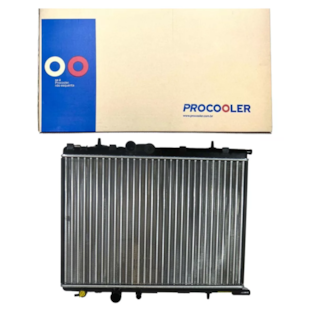 RADIADOR PEUGEOT 206 / 207 / 307 / HOGGAR (TODOS MODELOS) / 1.6 / CITROEN C4 1.6 / XSARA PICASSO / COM / SEM AR / MANUAL - PROCOOLER RADIADOR PEUGEOT 206 / 207 / 307 / HOGGAR (TODOS MODELOS) / 1.6 / CITROEN C4 1.6 / XSARA PICASSO / COM / SEM AR / MANUAL - PROCOOLER