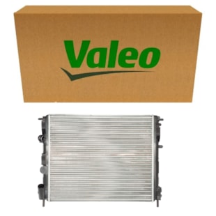 RADIADOR RENAULT CLIO II 1999 EM DIANTE / LOGAN / SANDERO 2007 A 2015 1.0 16V / 1.6 8V / 16V COM AR SEM TUBETE  - VALEO