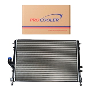 RADIADOR RENAULT DUSTER 1.6 / 2.0 16V 2011 A 2015 COM AR / AUTOMATICO / MANUAL  - PROCOOLER