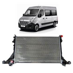 RADIADOR RENAULT MASTER 2.3 / 2.5 DCI 16V DIESEL 2013 > COM / SEM AR - PROCOOLER