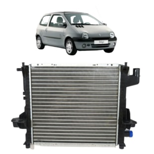 RADIADOR RENAULT TWINGO 1.0I / 1.2I 16V 1996 A 2006 COM AR / AUTOMATICO / MANUAL - PROCOOLER