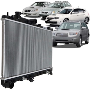 RADIADOR SUBARU IMPREZA 1.5/  2.0/2.5 16V 2008 A 2013 LEGACY/  OUTBACK 2.5 H4 2005 A 2007 FORESTER 2.0/2.5 2008 A 2013 - PROCOOLER
