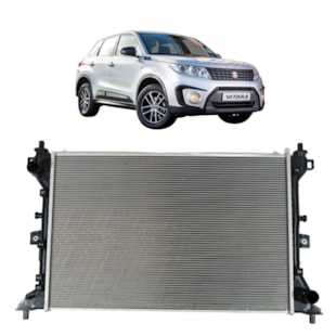 RADIADOR SUZUKI VITARA 1.4 16V TURBO / 1.6 16V 2017 > / AUTOMATICO /  MANUAL / S-CROSS 2015 > - PROCOOLER RADIADOR SUZUKI VITARA 1.4 16V TURBO / 1.6 16V 2017 > / AUTOMATICO /  MANUAL / S-CROSS 2015 > - PROCOOLER