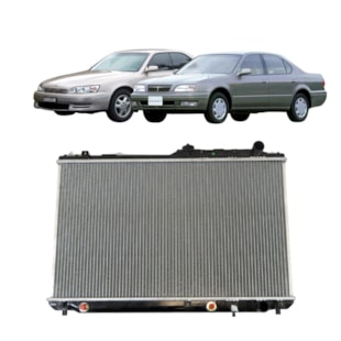 RADIADOR TOYOTA CAMRY 3.0 V6 24V 1991 A 1996 / LEXUS ES300 COM AR 1991 A 1996 AUTOMATICO - PROCOOLER