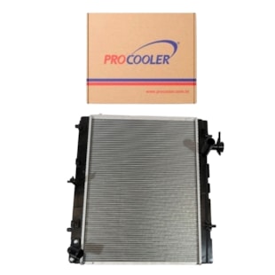 RADIADOR TOYOTA ETIOS 1.3/ 1.5 FLEX 2017 > COM AR / MANUAL - PROCOOLER