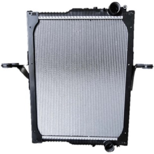 RADIADOR VOLVO VM 210 4X2 6X2 / VM 260 4X2 6X2 6X4 2006 > / COM / SEM AR / COM LATERAL - DENSO RADIADOR VOLVO VM 210 4X2 6X2 / VM 260 4X2 6X2 6X4 2006 > / COM / SEM AR / COM LATERAL - DENSO