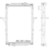RADIADOR VOLVO VM 270 / 330 EURO 5 2012 > / ONIBUS B270F COM LATERAL - MAHLE