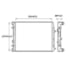RADIADOR VW VOLKSWAGEN FOX 1.0/1.6 2003 A 2011 / POLO 1.0 2002 A 2003 / 1.6 2002 A 2011 COM AR / MANUAL (ENGATE RAPIDO) - VALEO