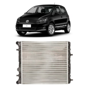 RADIADOR VW VOLKSWAGEN FOX / SPACEFOX / POLO 2006 A 2018 / GOL / SAVEIRO 2009 A 2018 / VOYAGE 2008 A 2018 SEM AR  - VALEO RADIADOR VW VOLKSWAGEN FOX / SPACEFOX / POLO 2006 A 2018 / GOL / SAVEIRO 2009 A 2018 / VOYAGE 2008 A 2018 SEM AR  - VALEO