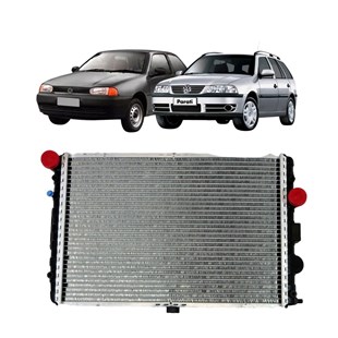 RADIADOR VW VOLKSWAGEN GOL BOLA / PARATI / G2 / G3 / G4 1.0 MI 8V / 16V (MOTOR AT) 1995 A 2005 COM AR - MAHLE