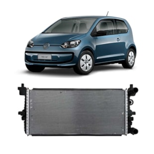 RADIADOR VW VOLKSWAGEN UP 1.0T 2014 > COM AR MANUAL (SUPERIOR)  - MAHLE