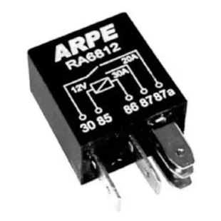 RELE AR CONDICIONADO FORD CARGO 816 EURO 4 (MULTI FUNCAO) - ARPE