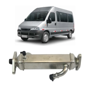 RESFRIADOR AR VALVULA EGR ESCAPAMENTO FIAT DUCATO 2.3 EURO V 2010 > - PROCOOLER
