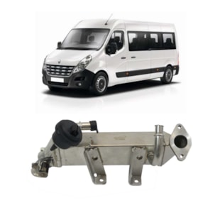 RESFRIADOR AR VALVULA EGR ESCAPAMENTO REANULT MASTER 2.3 16V 2014 > - PROCOOLER