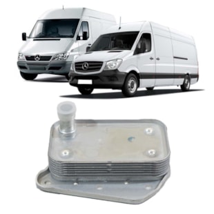 RESFRIADOR OLEO MERCEDES BENZ SPRINTER CDI ELETRONICA 311 / 313 2002 > / 415 / 515 2013 > - PROCOOLER