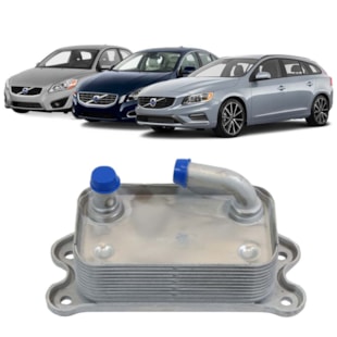 RESFRIADOR OLEO VOLVO C30 2007 > C70 2006 > S40/ V50 2005 > S60/ V60 2011 > S80 2007 > V40 2013 > V70/ XC70 2007 > - PROCOOLER