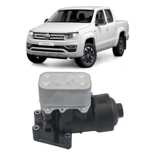 RESFRIADOR OLEO VW VOLKSWAGEN AMAROK 2.0 TDI 2010 > (COM SUPORTE E FILTRO) - PROCOOLER