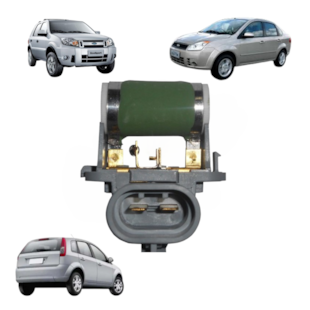 RESISTENCIA ELETROVENTILADOR FORD ECOSPORT / KA / FIESTA 1999 A 2010 / NOVO FIESTA 2002 A 2011 - PROCOOLER