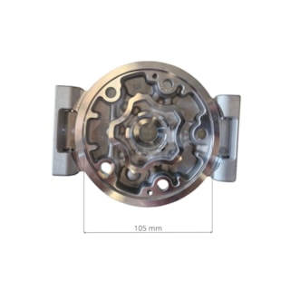 TAMPA DIANTEIRA COMPRESSOR 10PA17 IVECO STRALIS SE10B17 / 106256 / MAQUINA JOHN DEERE 3510  - PROCOOLER