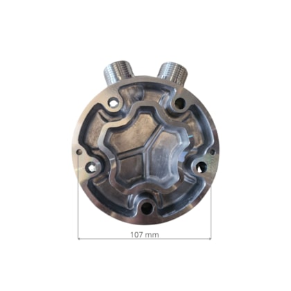 TAMPA TRASEIRA COMPRESSOR 5H14 MAQUINA PA CARREGADEIRA MANITOU - PROCOOLER TAMPA TRASEIRA COMPRESSOR 5H14 MAQUINA PA CARREGADEIRA MANITOU - PROCOOLER