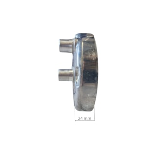 TAMPA TRASEIRA COMPRESSOR 5H14 SAIDA SUCACAO / DESCARGA TRASEIRA PERFIL BAIXO  - PROCOOLER TAMPA TRASEIRA COMPRESSOR 5H14 SAIDA SUCACAO / DESCARGA TRASEIRA PERFIL BAIXO  - PROCOOLER