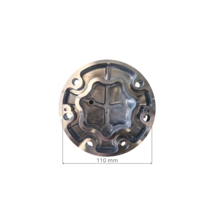 TAMPA TRASEIRA COMPRESSOR 7H15 FIAT IVECO TRECTOR / MAQUINA MASSEY FERUSON 9790 / TRATOR TM  - PROCOOLER