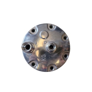 TAMPA TRASEIRA COMPRESSOR 7H15 SAIDA DESCARGA / SUCCAO TRASEIRA ORING 10MM / 8MM  - PROCOOLER TAMPA TRASEIRA COMPRESSOR 7H15 SAIDA DESCARGA / SUCCAO TRASEIRA ORING 10MM / 8MM  - PROCOOLER